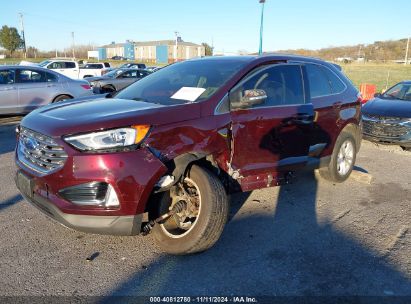 Lot #3031246794 2019 FORD EDGE SEL