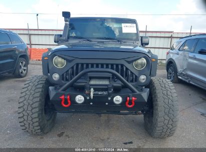 Lot #3035084045 2016 JEEP WRANGLER UNLIMITED SPORT