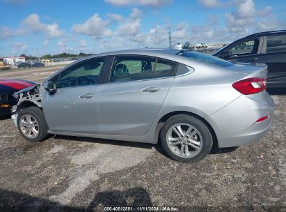 Lot #3035072438 2018 CHEVROLET CRUZE LT AUTO