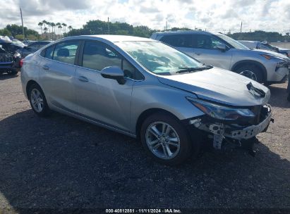 Lot #3035072438 2018 CHEVROLET CRUZE LT AUTO