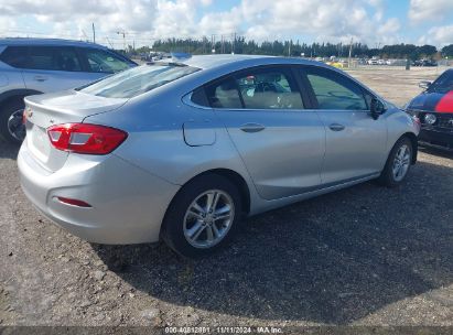 Lot #3035072438 2018 CHEVROLET CRUZE LT AUTO