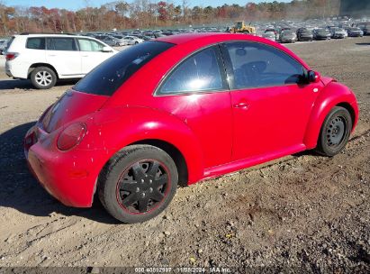 Lot #2995294540 2002 VOLKSWAGEN NEW BEETLE GL