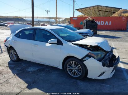 Lot #3035094736 2015 TOYOTA COROLLA LE PLUS