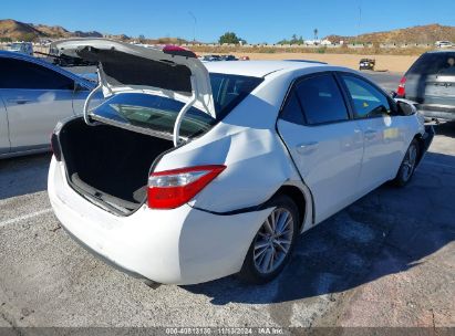 Lot #3035094736 2015 TOYOTA COROLLA LE PLUS