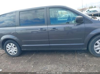 Lot #3020797144 2015 DODGE GRAND CARAVAN SE