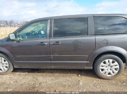 Lot #3020797144 2015 DODGE GRAND CARAVAN SE