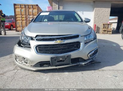 Lot #2997780826 2015 CHEVROLET CRUZE 1LT AUTO