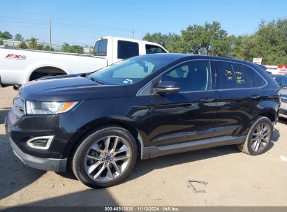 Lot #3035084018 2015 FORD EDGE TITANIUM