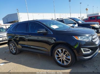 Lot #3035084018 2015 FORD EDGE TITANIUM