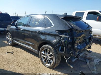 Lot #3035084018 2015 FORD EDGE TITANIUM