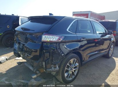 Lot #3035084018 2015 FORD EDGE TITANIUM