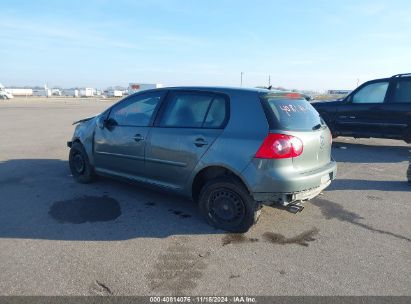 Lot #2992828838 2007 VOLKSWAGEN RABBIT 4-DOOR