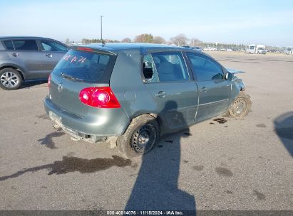 Lot #2992828838 2007 VOLKSWAGEN RABBIT 4-DOOR