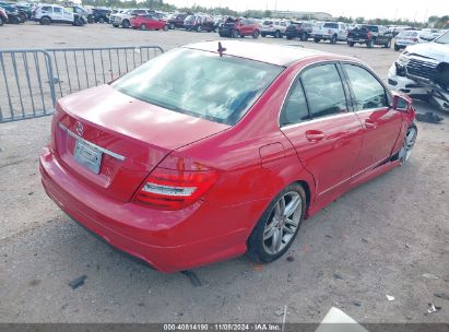 Lot #3021955078 2014 MERCEDES-BENZ C-CLASS C 250 SPORT/LUXURY