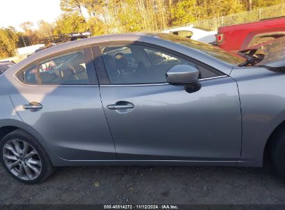 Lot #3048458572 2015 MAZDA MAZDA3 S GRAND TOURING