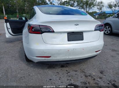 Lot #2992821429 2021 TESLA MODEL 3 STANDARD RANGE PLUS REAR-WHEEL DRIVE