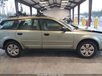 Lot #3035094714 2009 SUBARU OUTBACK 2.5I