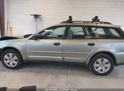 Lot #3035094714 2009 SUBARU OUTBACK 2.5I