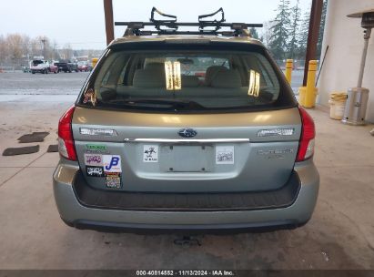 Lot #3035094714 2009 SUBARU OUTBACK 2.5I