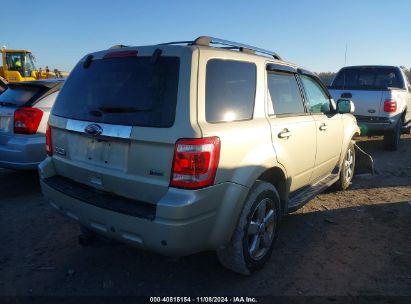 Lot #3036721922 2012 FORD ESCAPE LIMITED