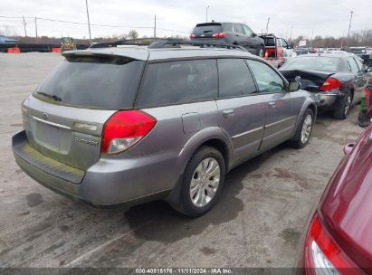 Lot #2995294388 2009 SUBARU OUTBACK 2.5I LIMITED