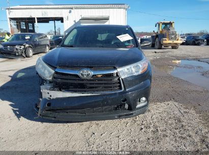 Lot #3035072453 2015 TOYOTA HIGHLANDER LIMITED PLATINUM V6