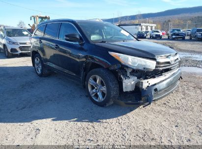 Lot #3035072453 2015 TOYOTA HIGHLANDER LIMITED PLATINUM V6