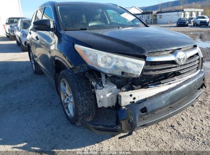 Lot #3035072453 2015 TOYOTA HIGHLANDER LIMITED PLATINUM V6