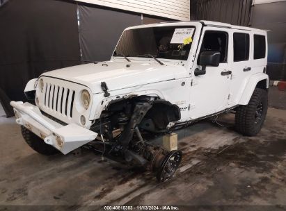 Lot #2995294381 2015 JEEP WRANGLER UNLIMITED SAHARA