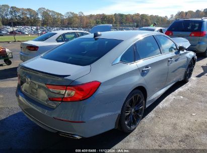 Lot #3035072440 2022 HONDA ACCORD SPORT SPECIAL EDITION