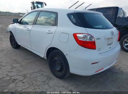 Lot #2992828829 2009 TOYOTA MATRIX