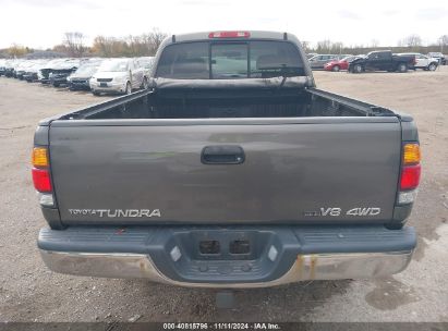 Lot #3035083977 2004 TOYOTA TUNDRA SR5 V8