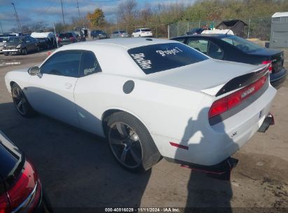 Lot #3042569790 2012 DODGE CHALLENGER SRT8 392