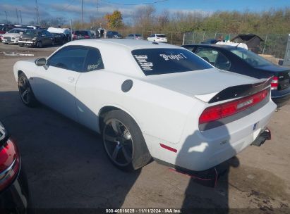 Lot #3042569790 2012 DODGE CHALLENGER SRT8 392