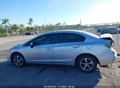 Lot #2995279869 2015 HONDA CIVIC SE