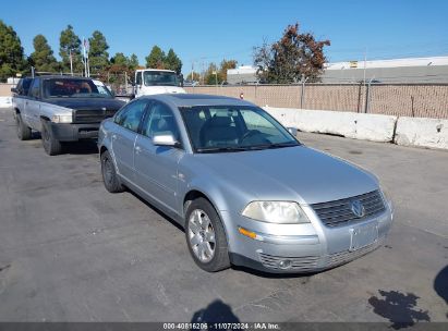 Lot #2992832148 2002 VOLKSWAGEN PASSAT GLX