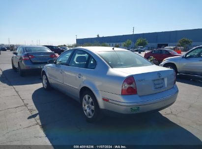 Lot #2992832148 2002 VOLKSWAGEN PASSAT GLX