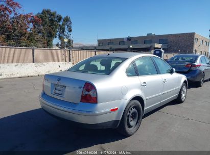 Lot #2992832148 2002 VOLKSWAGEN PASSAT GLX