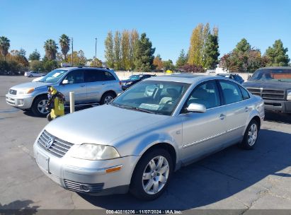 Lot #2992832148 2002 VOLKSWAGEN PASSAT GLX