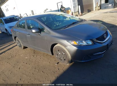 Lot #3035072401 2013 HONDA CIVIC LX