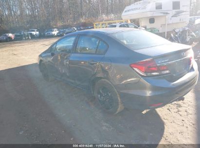 Lot #3035072401 2013 HONDA CIVIC LX