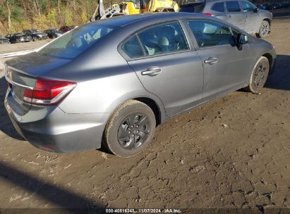 Lot #3035072401 2013 HONDA CIVIC LX