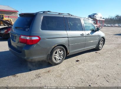 Lot #3042556551 2007 HONDA ODYSSEY EX-L