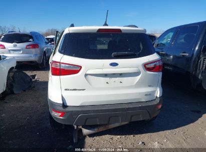 Lot #2995294352 2020 FORD ECOSPORT SE