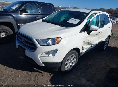 Lot #2995294352 2020 FORD ECOSPORT SE