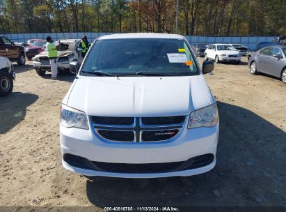 Lot #3057075630 2015 DODGE GRAND CARAVAN SE