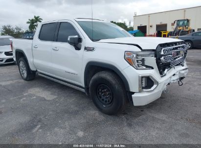 Lot #2990346349 2021 GMC SIERRA 1500 4WD  SHORT BOX DENALI