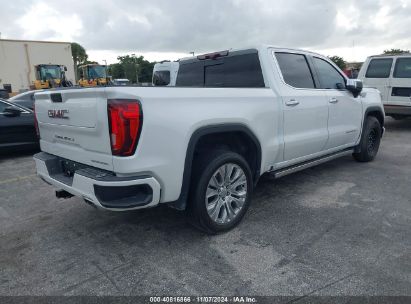 Lot #2990346349 2021 GMC SIERRA 1500 4WD  SHORT BOX DENALI