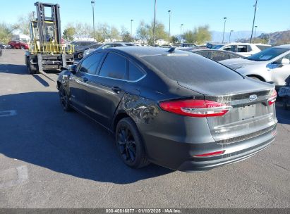 Lot #3056071778 2019 FORD FUSION HYBRID SE