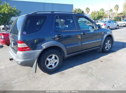 Lot #2992832143 1999 MERCEDES-BENZ ML 320